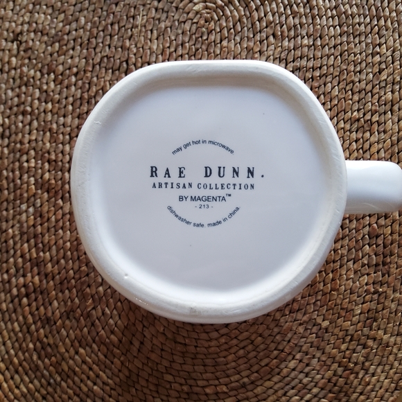 Authentic EUC Rae Dunn "JITTER BUG" Mug - Picture 3 of 9